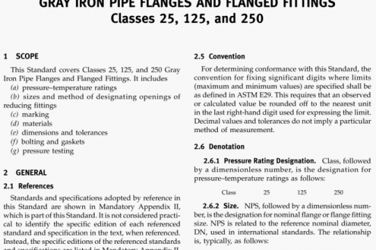 ASME 16.1 pdf free download