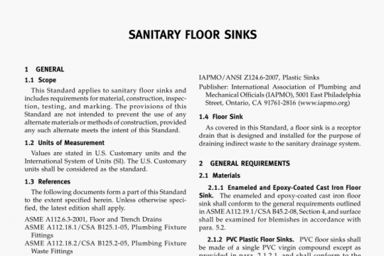 ASME A112.6.7 pdf free download