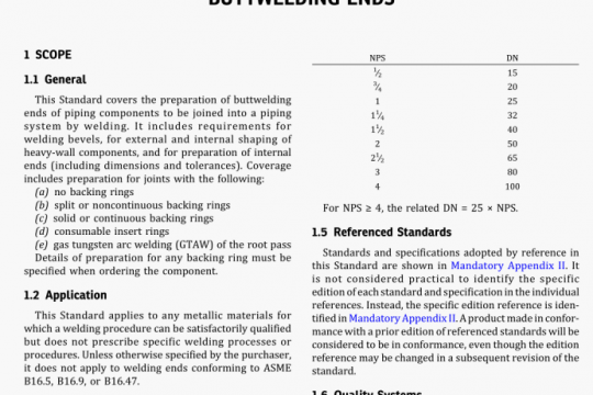 ASME B16.25 pdf free download