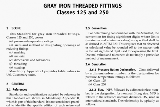 ASME B16.4 pdf free download