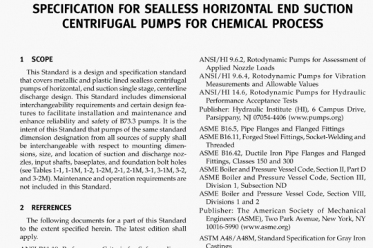 ASME B73.3 pdf free download
