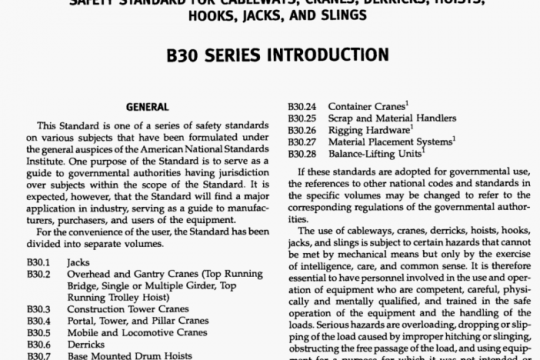 ASME B30.25 pdf free download