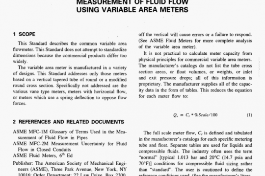 ASME MFC-18M pdf free download