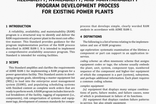 ASME RAM-2 pdf free download