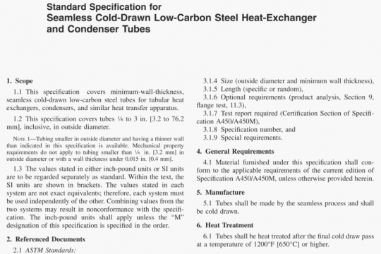 ASME SA-179 pdf free download