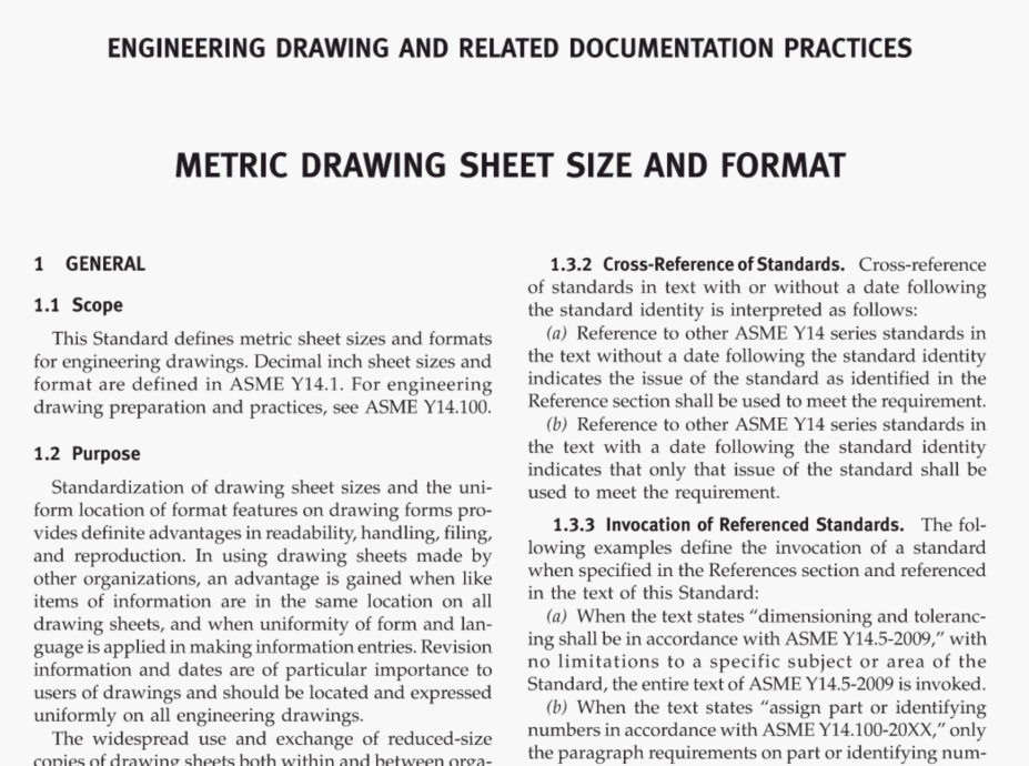 ASME Y14.1M pdf free download ASME standards list